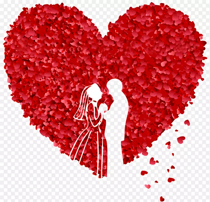 心下载剪贴画-红玫瑰爱婚礼创意装饰