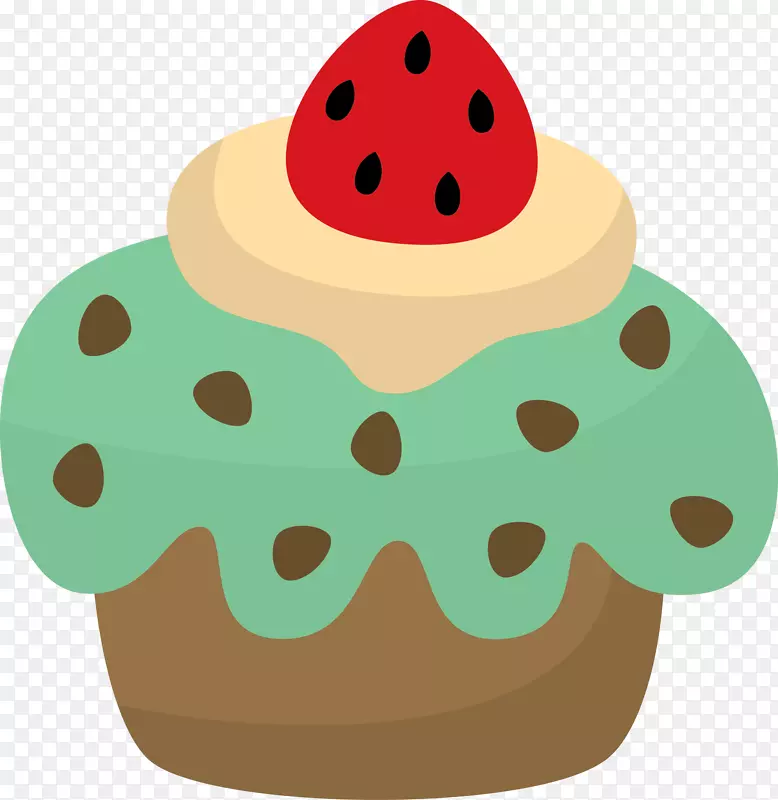 草莓奶油蛋糕彩虹曲奇水果手绘草莓蛋糕