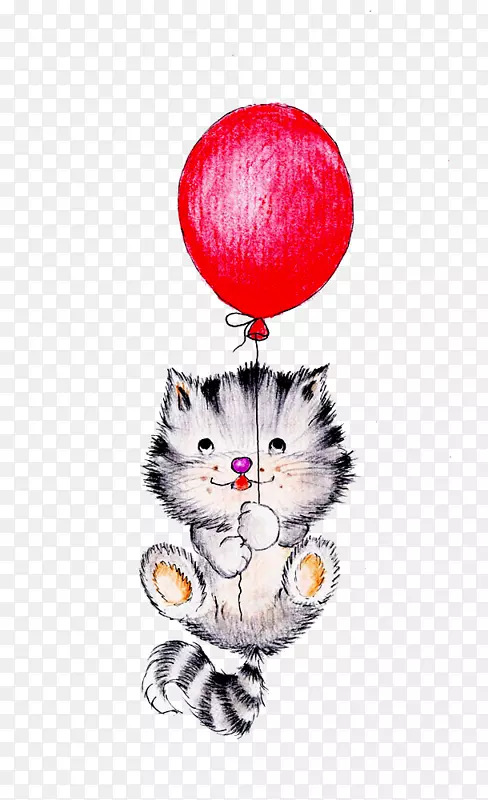 猫熊气球-可爱的猫