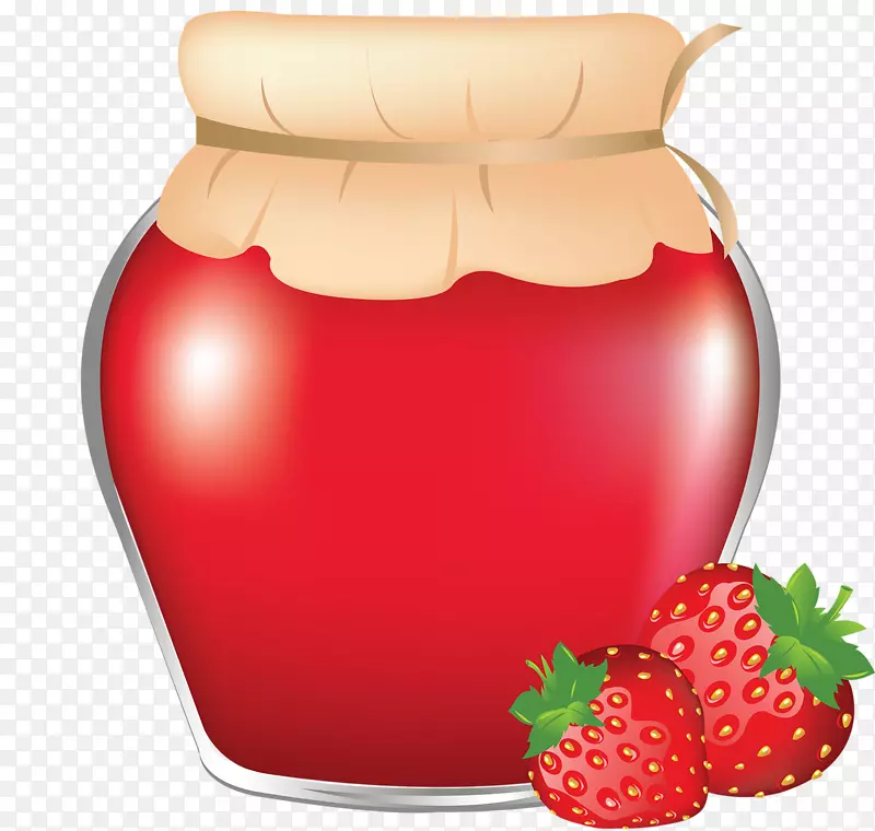 水果保鲜夹艺术-草莓酱