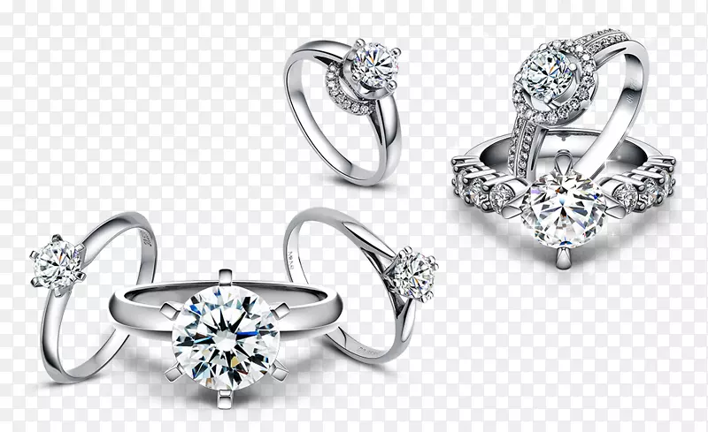 结婚戒指钻石首饰钻石戒指