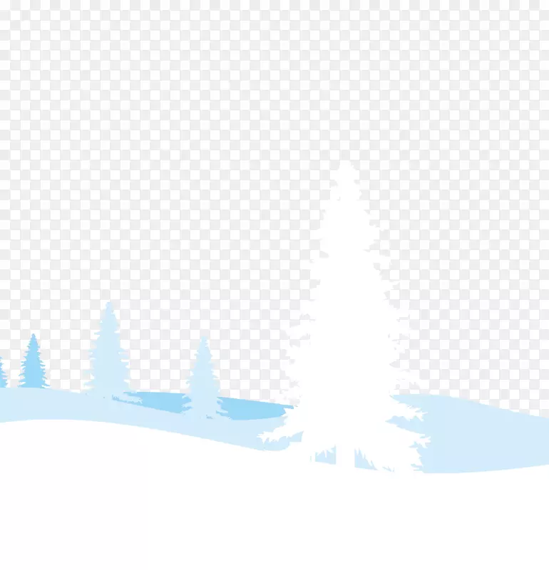 图案-美丽的雪景材料