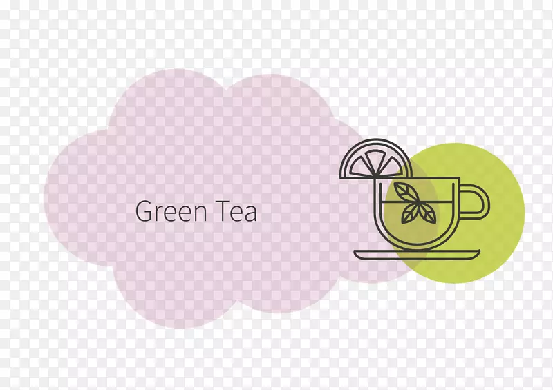 品牌标识字体-绿茶载体