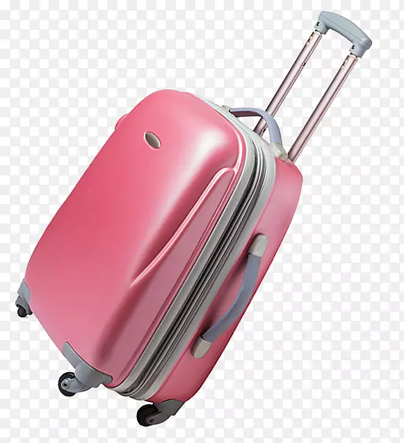 手提箱-粉红色行李