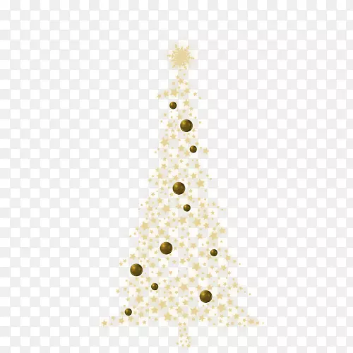 圣诞树明星圣诞装饰品-圣诞树
