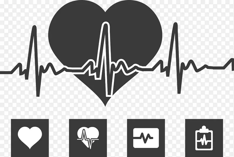 人寿保险心电图保健心脏病学图示心脏监护仪
