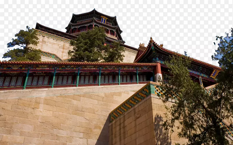 昆明湖万寿山紫禁城颐和园-北京颐和园景观十二