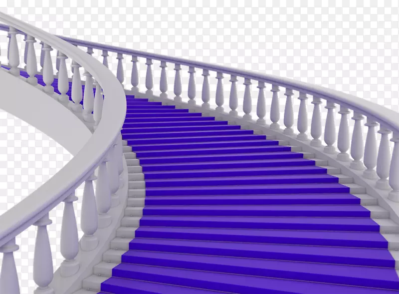 大楼梯地毯剪贴画-白色紫色地毯楼梯可免费拉料