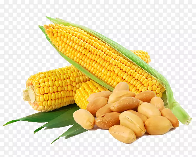 糯玉米火石玉米片甜玉米蔬菜玉米和花生