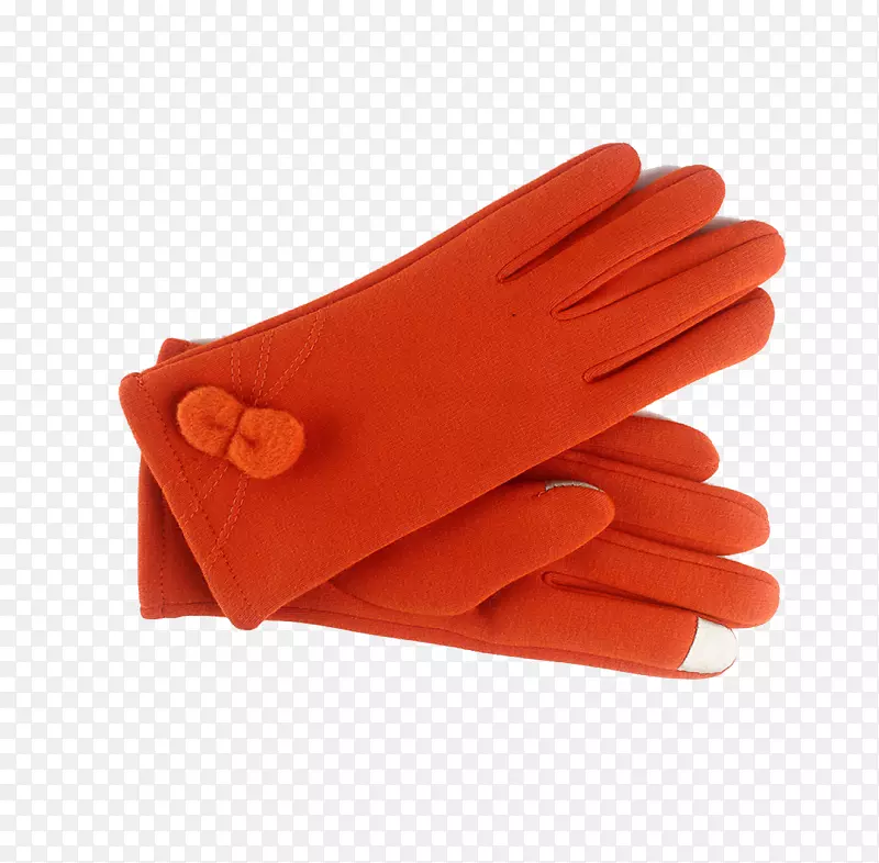 拳击手套橙色手臂保暖手套