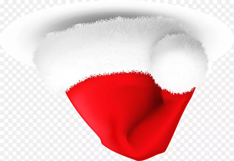 爱花瓣字体-红色圣诞帽