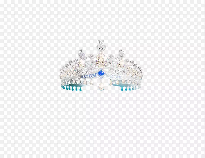 品牌珠宝微软天蓝色图案-皇冠