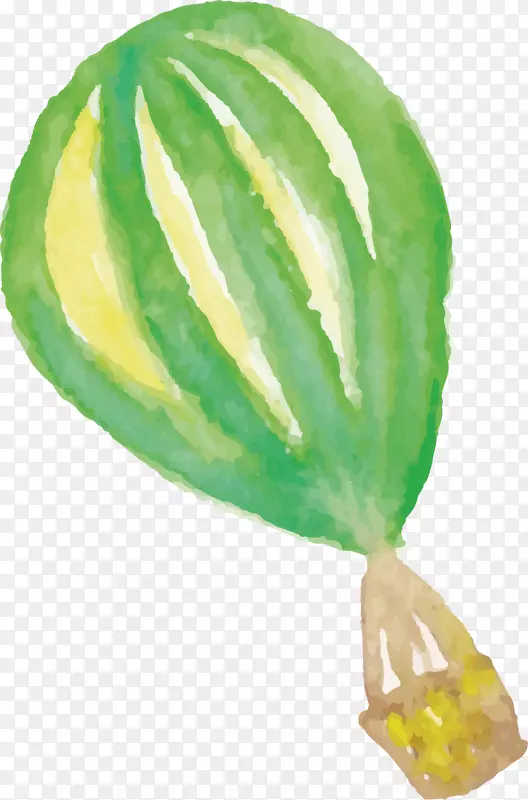 热气球欧式绿色热气球