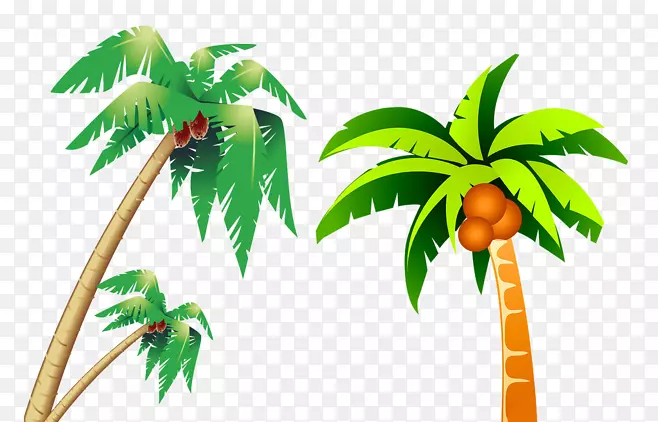 椰子树-椰子树卡通版
