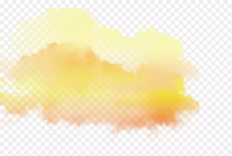 阳光天空黄色壁纸彩云