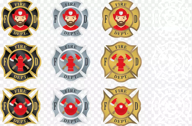 徽章标志商标图案-防火标志