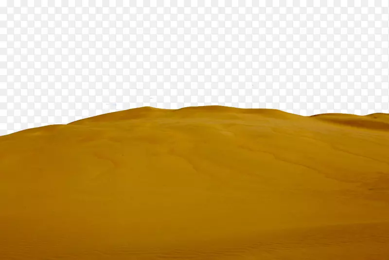 黄沙漠景观