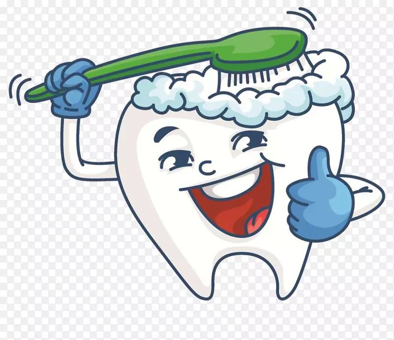 电动牙刷牙科学-免微笑牙齿