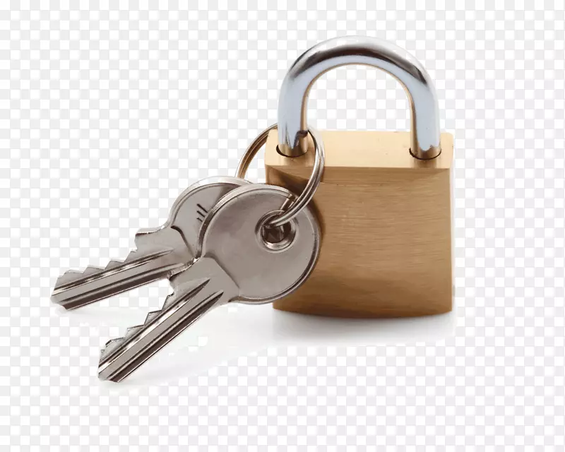挂锁钥匙销钉滚筒锁黄铜复古黄铜锁和钥匙