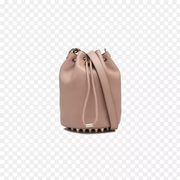 皮包鞋粉红纸.浅粉色水桶袋