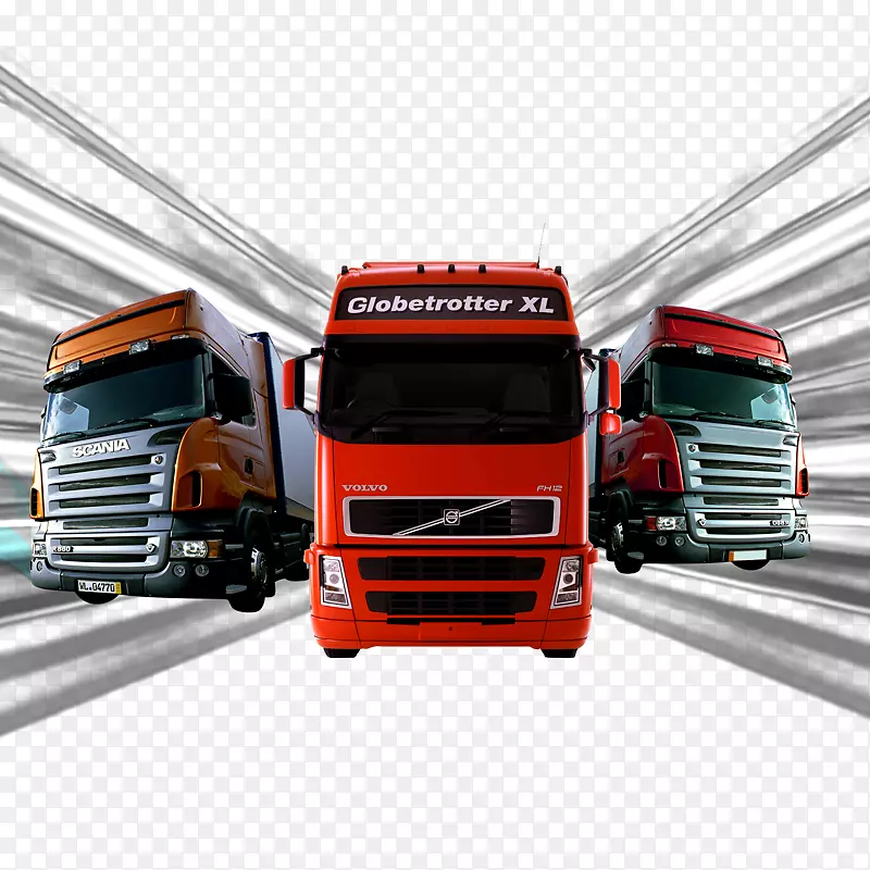 货运物流运输车-三大卡车拖车