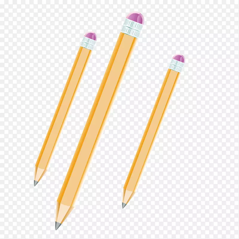 铅笔黄色天然橡胶橡皮-黄色铅笔橡皮