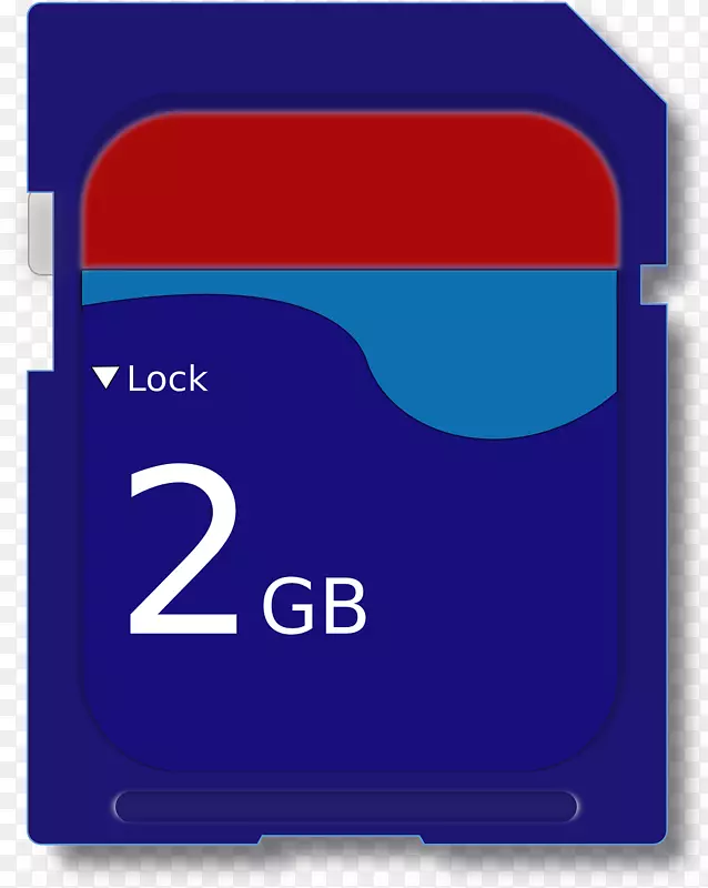 安全数字存储卡夹艺术.两g记忆卡