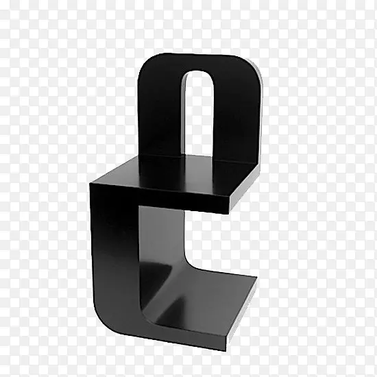 椅子字母表字母g-简单的黑色英文字母g