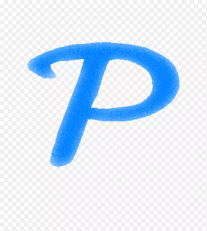 蓝色字母p-蓝色字母p
