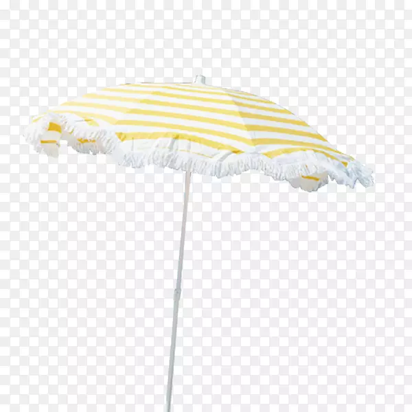 白色黄色阳伞