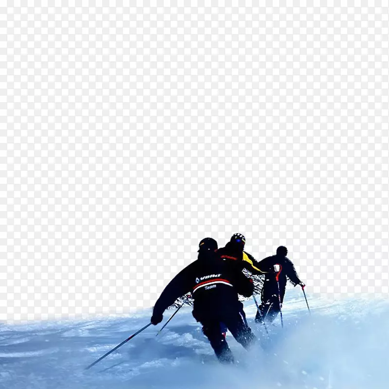 神农架滑雪杆滑雪