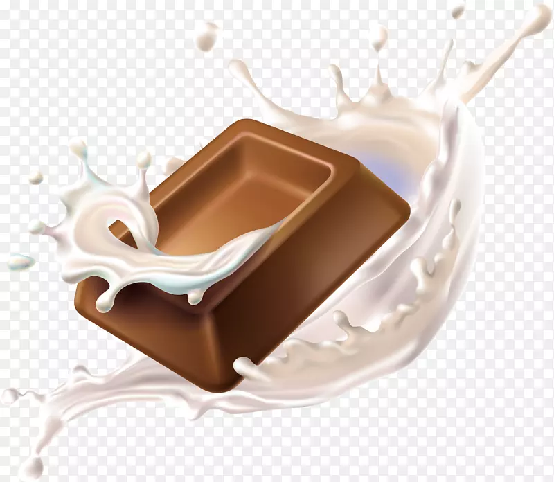 巧克力牛奶巧克力冰淇淋-丝质牛奶巧克力