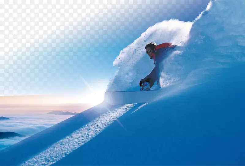 冬季极限：滑雪和滑雪板高清电视壁纸滑雪板