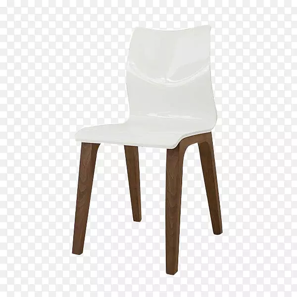 Eames躺椅家具-白色椅子