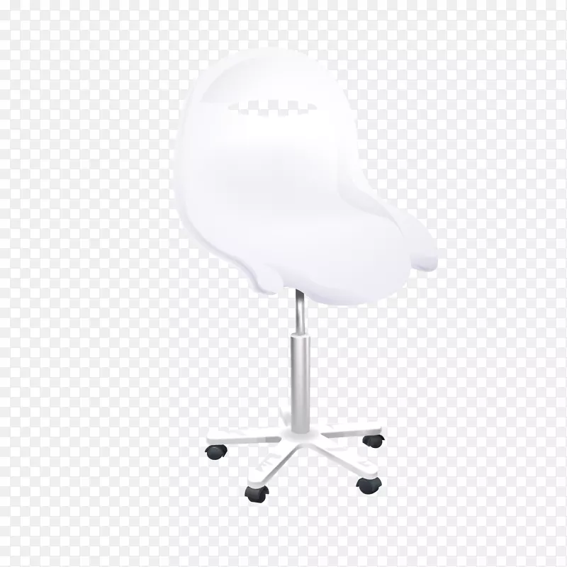 办公椅-塑料桌椅-白色椅子