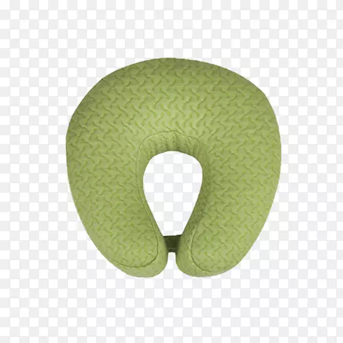 绿色灰色枕头-灰色-绿色线条u-枕头