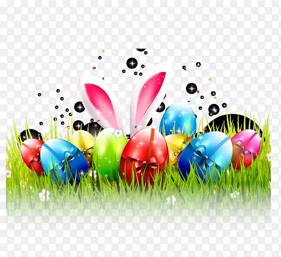 复活节兔子复活节彩蛋材料，