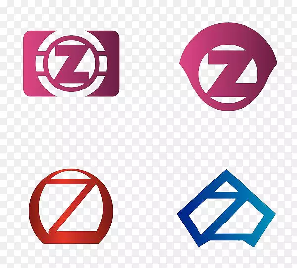 徽标绘图-z字母表公司徽标