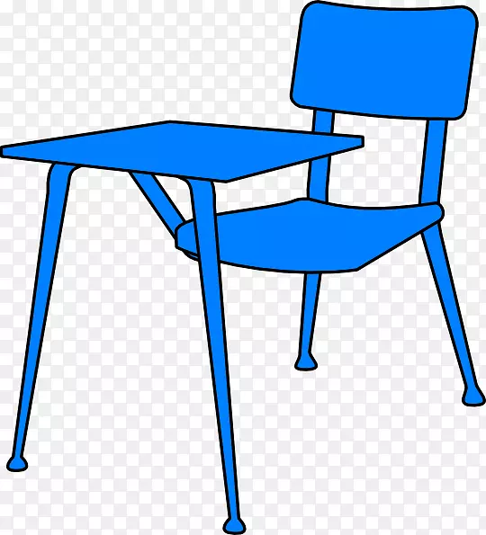 学生桌椅剪贴画-学校餐桌剪贴画