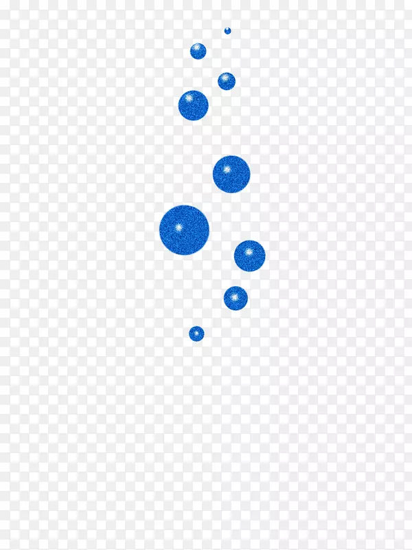线点角-蓝色气泡夹角