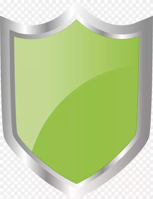 加拿大绿色盾牌图标-绿色盾牌