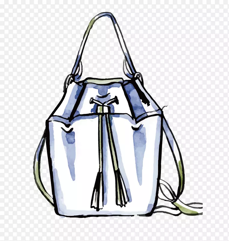 手提包图标-水桶袋