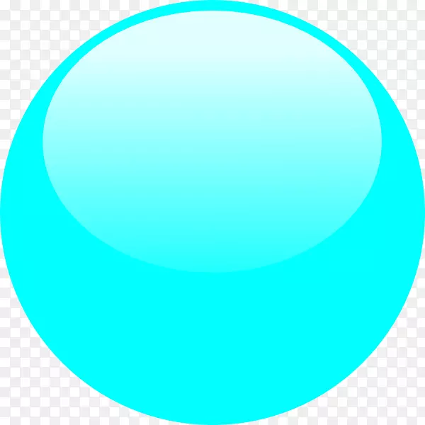 天空蓝色圆圈剪贴画-蓝色气泡剪贴画