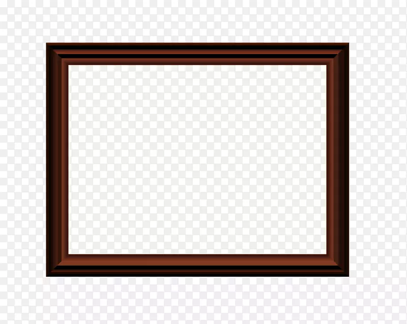 画框图案-棕色框架