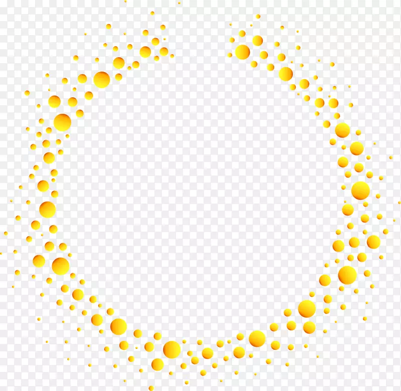 黄色圆盘-黄色圆框