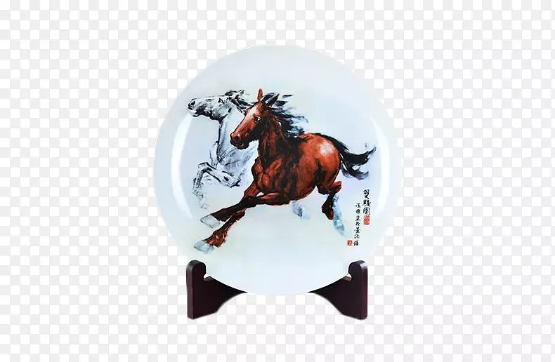 淘宝瓷器-野马装饰