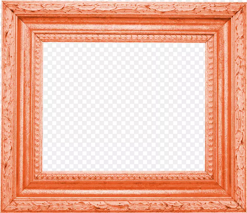 相框橙色胶卷框-美丽的橙色框架