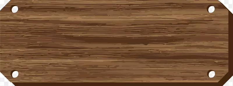 木材染色漆矩形棕色穿孔木招牌