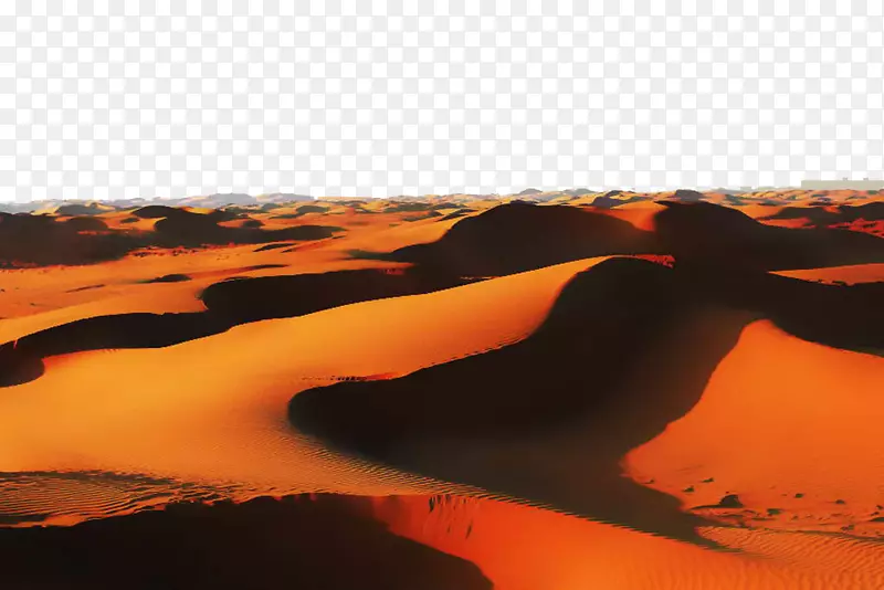 大沙漠黄昏