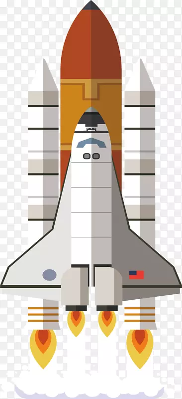 火箭航天器太空探索太空飞行外层空间-一种飞向太空的火箭